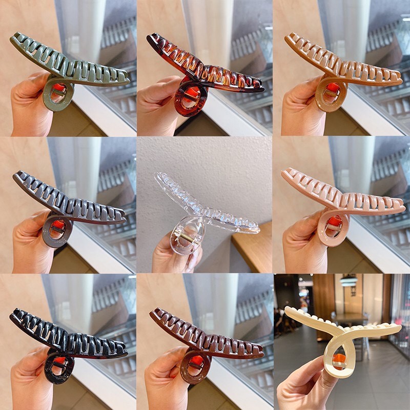 Kẹp Tóc Cá Mập Chữ T Phong Cách Vintage Hàn Quốc Dễ Thương Hot Trend PKHN0081