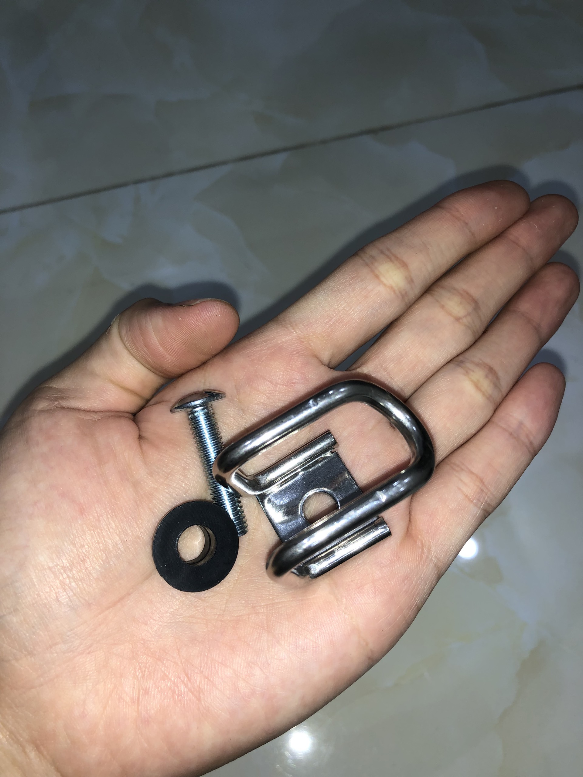 Móc treo đồ xe máy inox cực đẹp