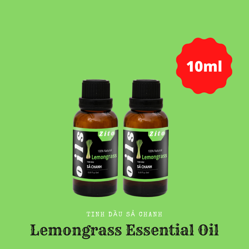 [HCM]Tinh Dầu Sả Chanh Zito 10ml