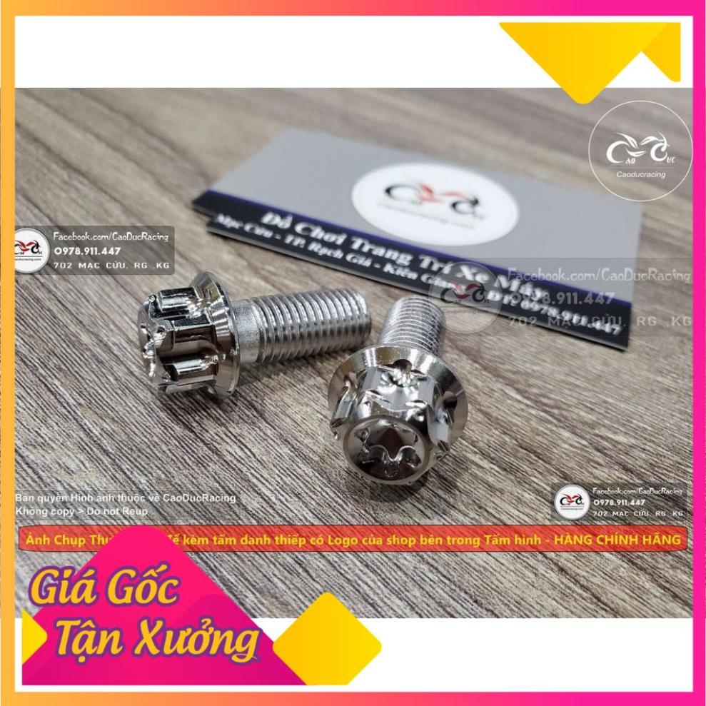 Ốc 10x23 10ly gắn heo dầu trước yamaha salaya inox 304 mẫu s3 cd79