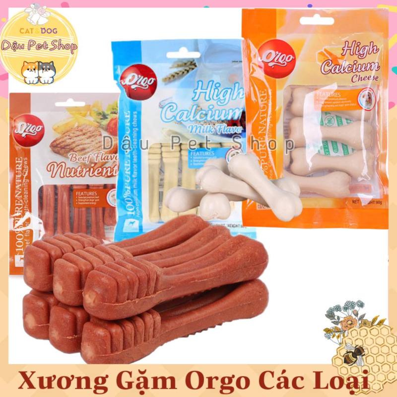 Xương gặm Orgo sạch răng, thơm miệng cho chó