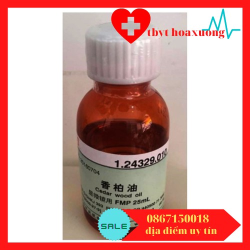 DẦU SOI KÍNH HIỂN VI 25ML