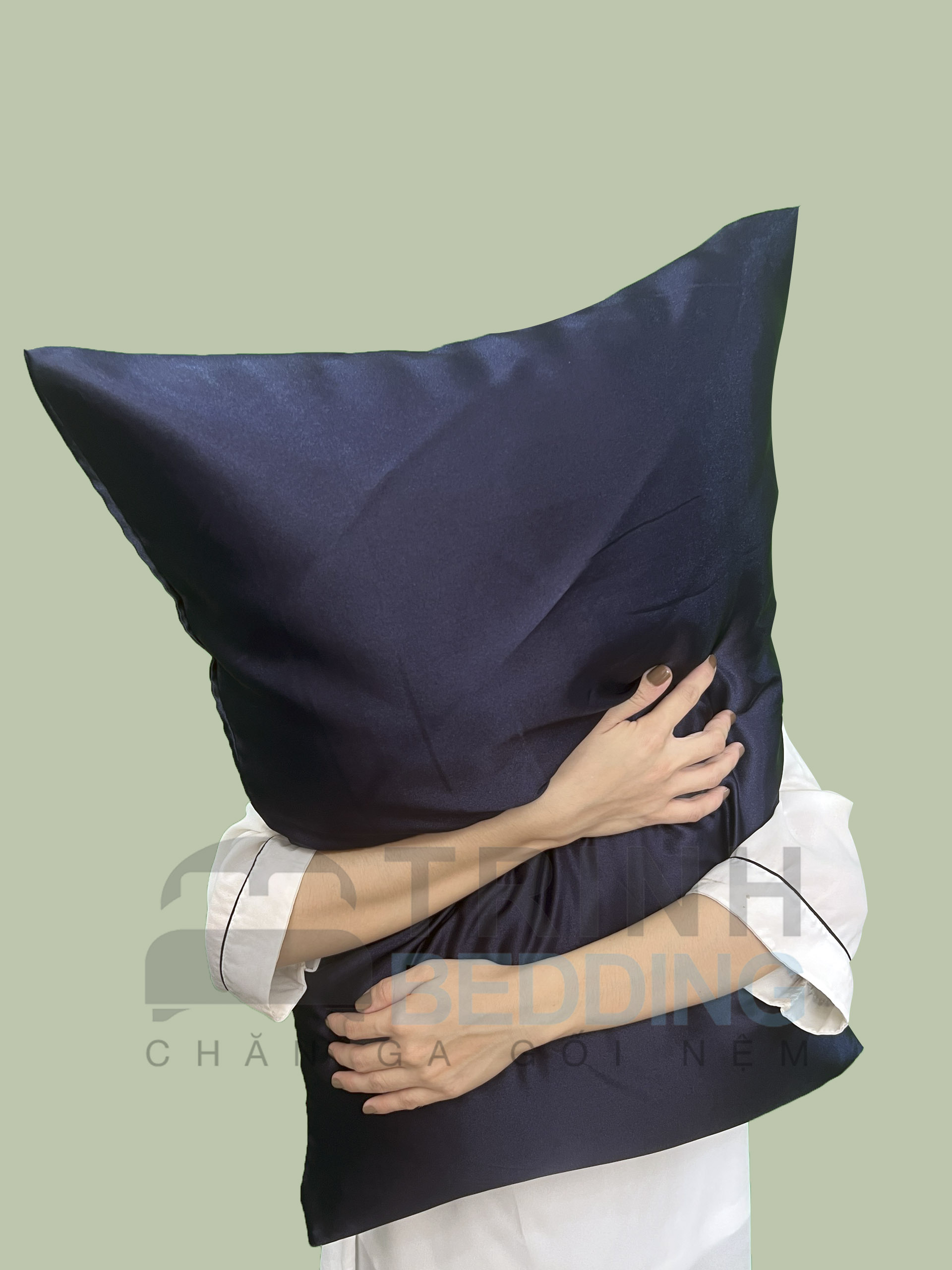 Áo Gối Nằm Phi Lụa Mẫu Basic Cao Cấp Trinhbedding