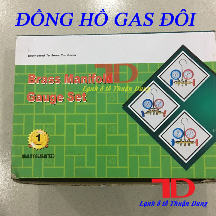 Đồng hồ đo áp suất gas lạnh ô tô - vật tư điện lạnh ô tô thuận dung