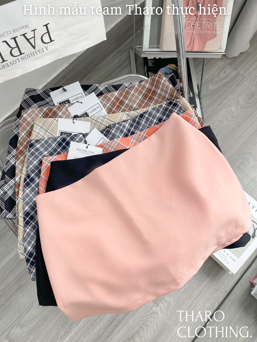 Chân Váy Cạp Trễ Y2K - Tharo Clothing [VAY00021]