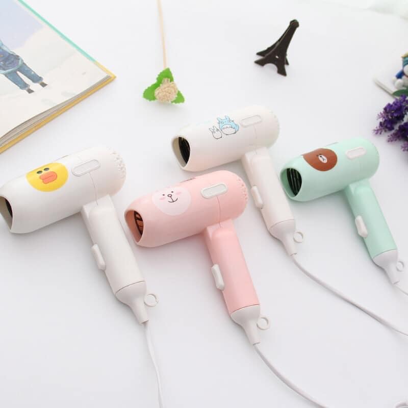 Máy sấy tóc máy sấy tóc mini siêu cute máy sấy tạo kiểu tóc máy sấy tóc công suất lớn 2 chế độ sấy cực nhanh máy sấy tóc du lịch gấp gọn siêu xinh tạo kiểu tóc cực đẹp-máy sấy tóc hình thú gấp gọn tiện lợi dễ mang theo