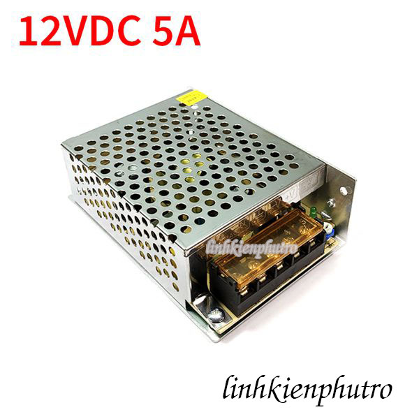 Nguồn tổ ong 12vdc - 5a