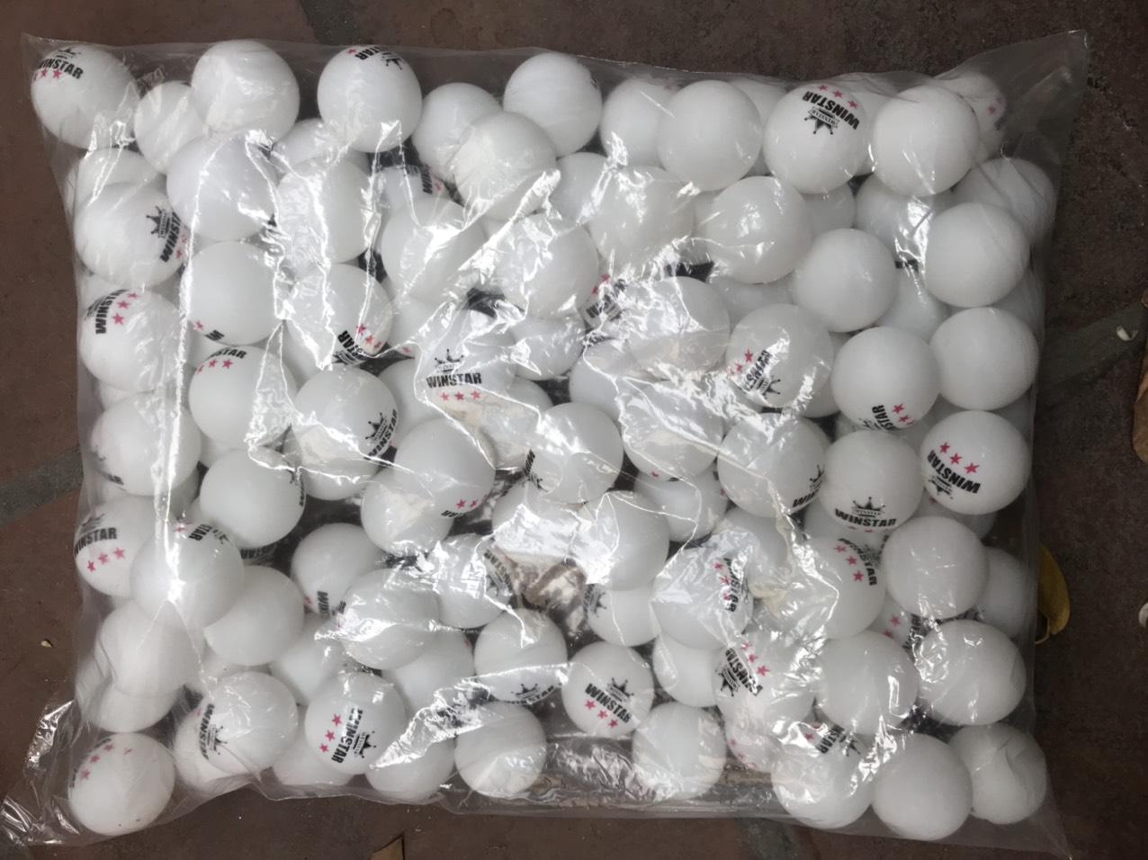 Combo 50 quả bóng bàn tập luyện Winstar (2 màu trắng và vàng) ĐỒ TẬP TỐT