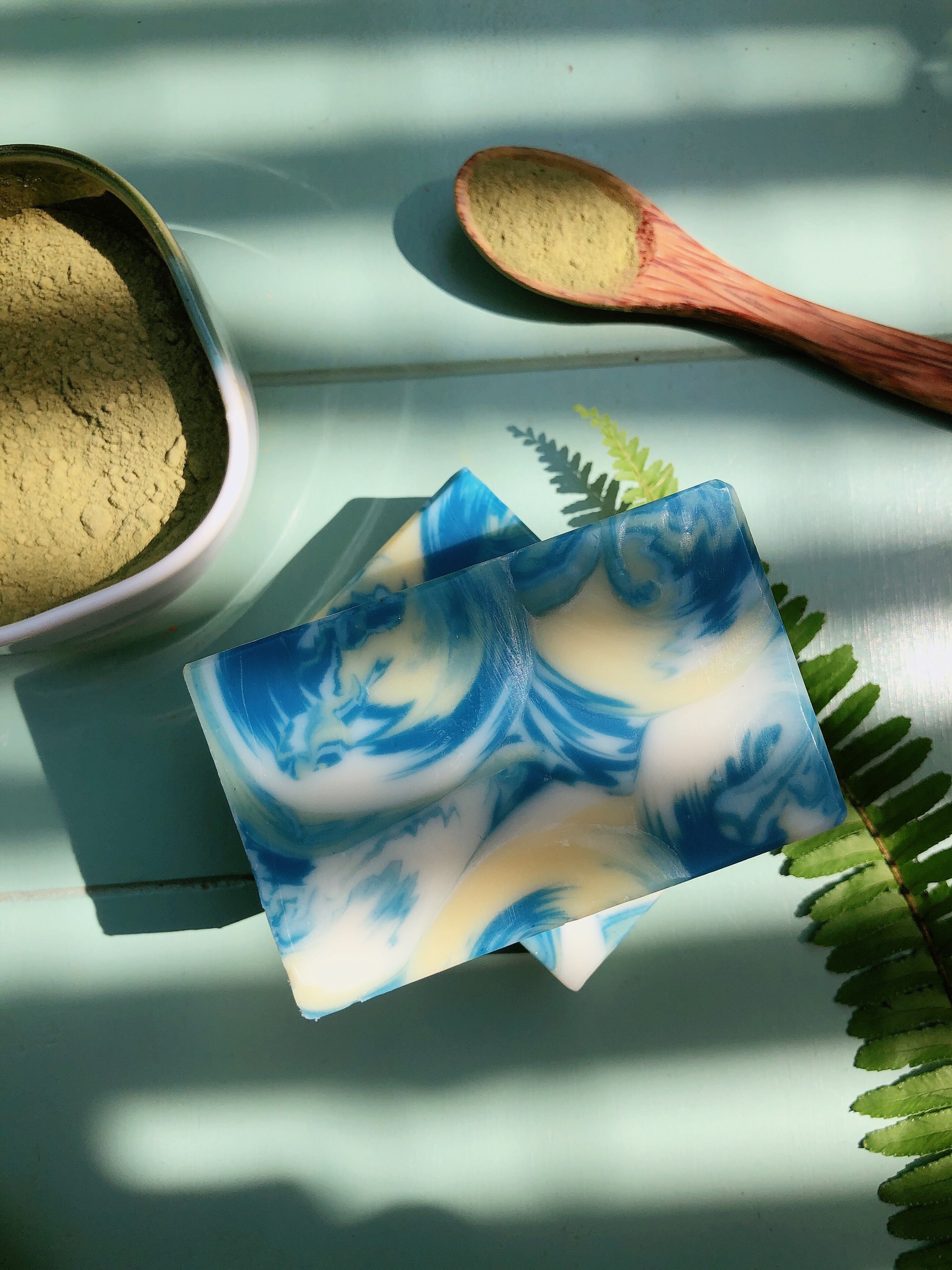 Xà bông Sữa . Bạc hà ADORA - Milk . Mint handmade soap