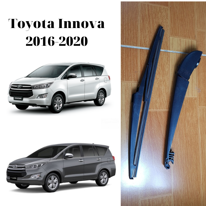 Bộ Cần + Chổi Gạt Mưa Sau Xe Toyota Innova 2016-2020 Cao Cấp