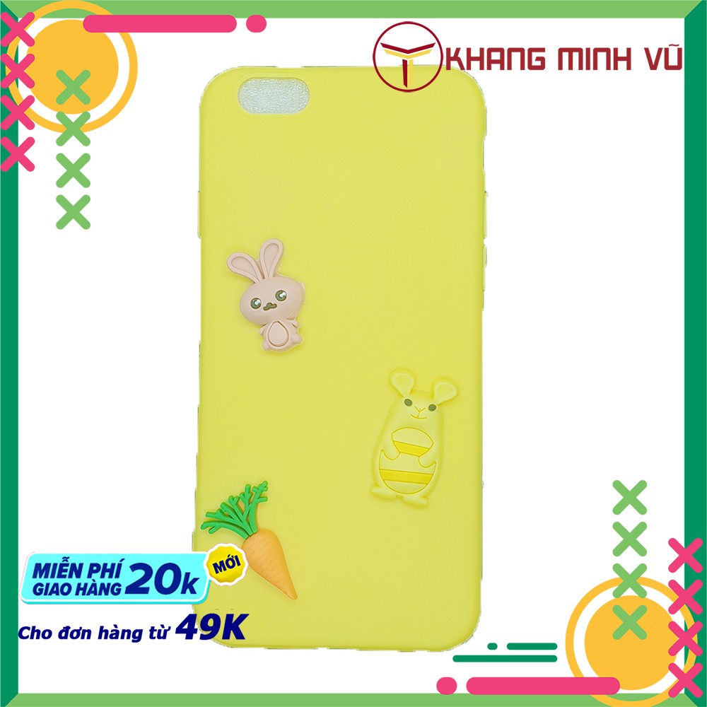Ốp Dẻo Sticker Nổi iPhone 6 / 6s