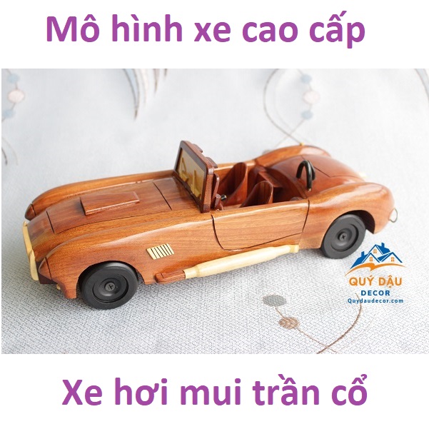 Mô hình xe ô tô mui trần