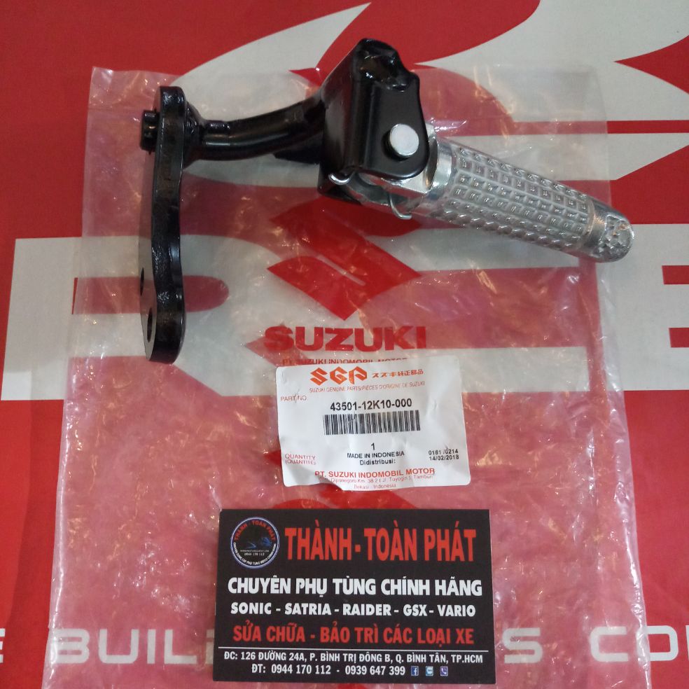 Cụm gát chân trước Satria Fi bên phải