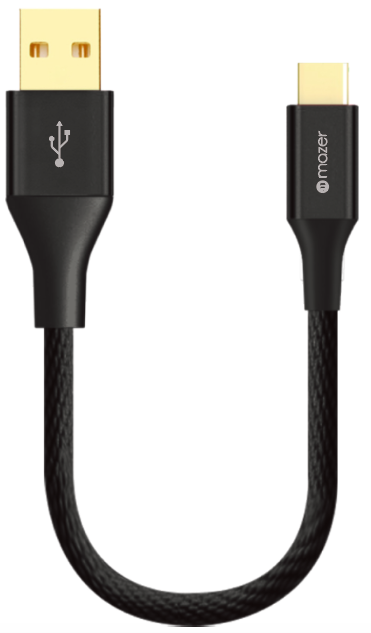 Dây Cáp Sạc Mazer ALU.DURA.TEK USB-A to USB-C Cable 3.1A (20cm - 1.2m - 2m)