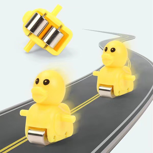 Set 3 con vịt lẻ bộ đồ chơi vịt leo cầu thang