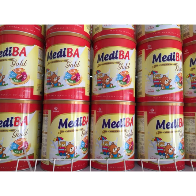 Sữa Medi Ba - Sữa tăng cân cho bé