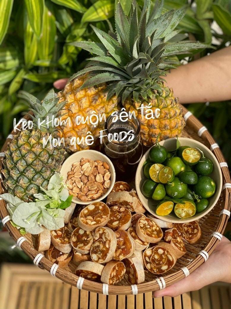 1 kg kẹo khốm sên tắc thơm ngon-đồ ăn vặt-ăn vặt
