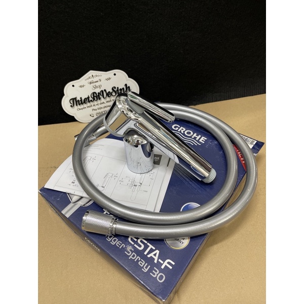 Vòi xịt Vệ Sinh Grohe 27513001 nhập khẩu chính hãng, New Tempesta