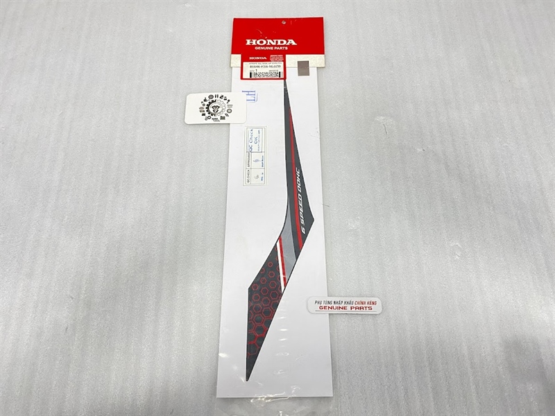 Bộ tem SONIC 150 ĐEN NHÁM 2021 (MÂM ĐEN) nhập Honda Indo