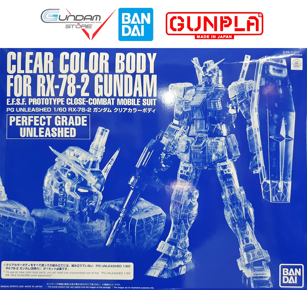 Mo Hinh Lắp Rap Pg Clear Color Body For Rx 78 2 Gundam Bandai 1 60 đồ Chơi Anime Nhật Phụ Kiện Giap Lazada Vn