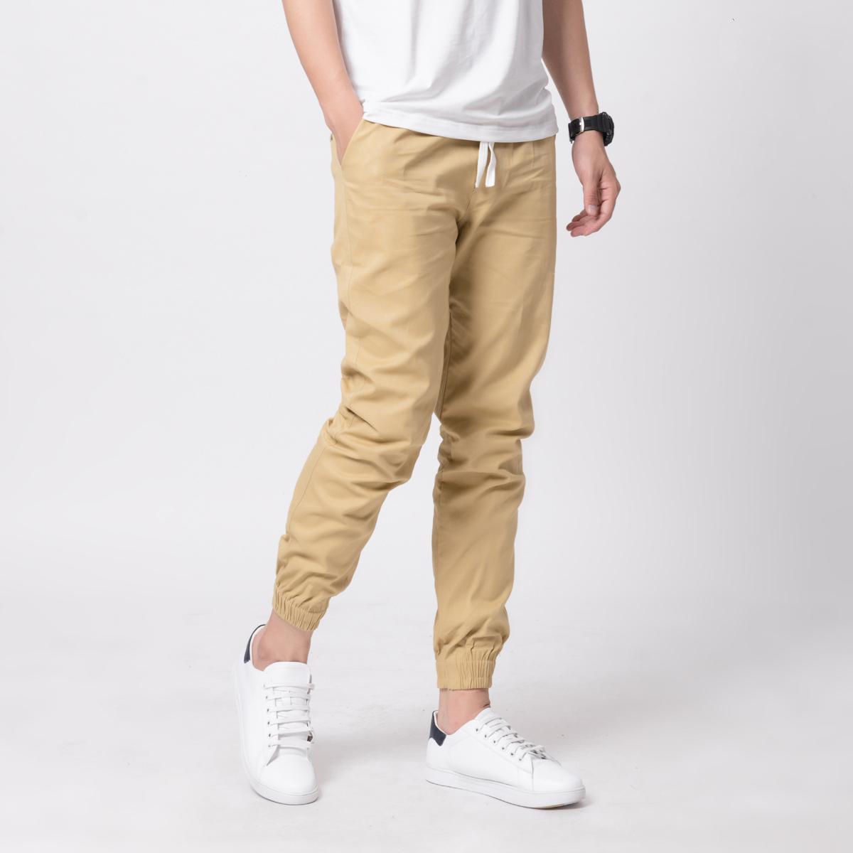 Quần jogger kaki nam co giãn nhẹ Quần jogger nam nữ phong cách thời trang