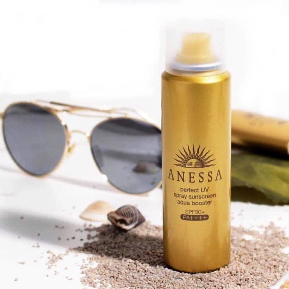 Xịt Chống Nắng Anessa Perfect UV Spray Sunscreen Aqua Booster 60ml
