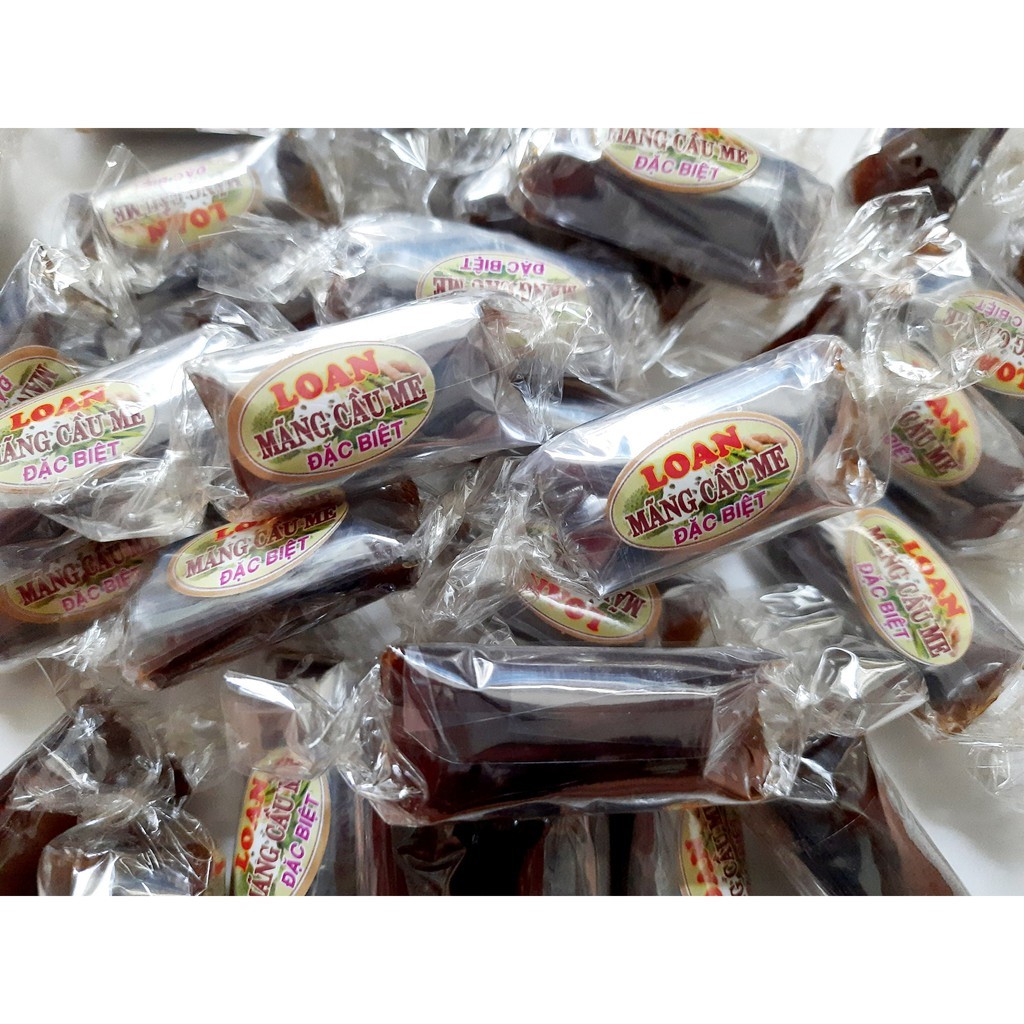 MỨT MÃNG CẦU ME - GÓI 500GR
