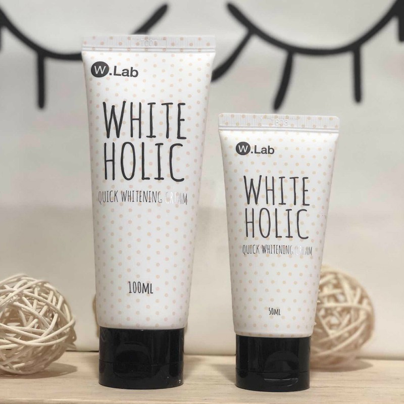 [HCM][Chính Hãng] Kem Dưỡng Trắng Da Tức Thì W.Lab White Holic 50ml