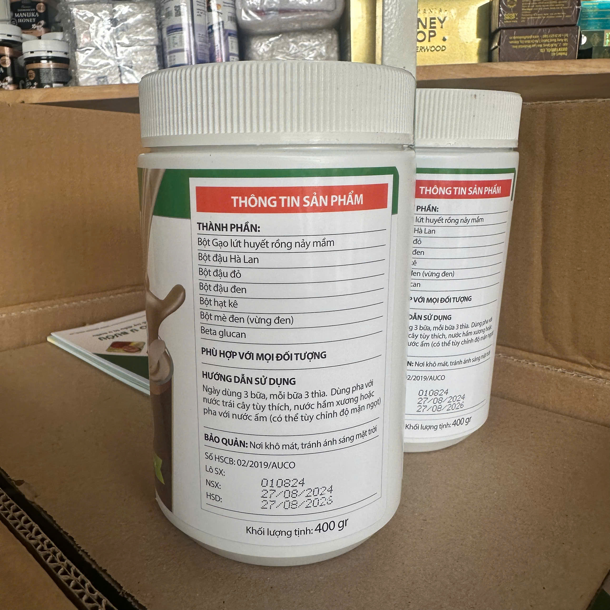 Nutri Ancan - Dinh dưỡng miễn dịch [Hủ 400g] [date mới]