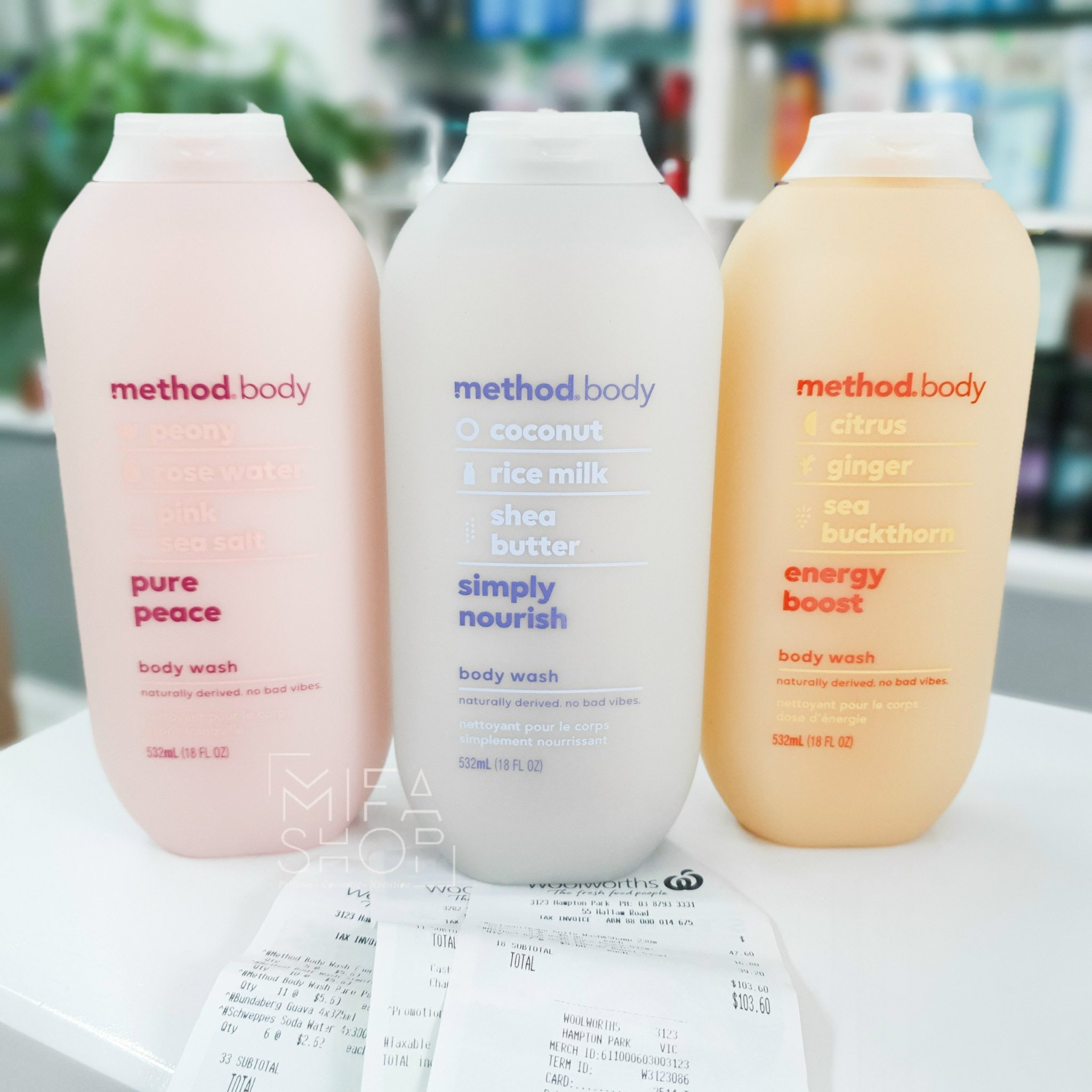 [HCM]Sữa tắm dưỡng ẩm Method Body Úc
