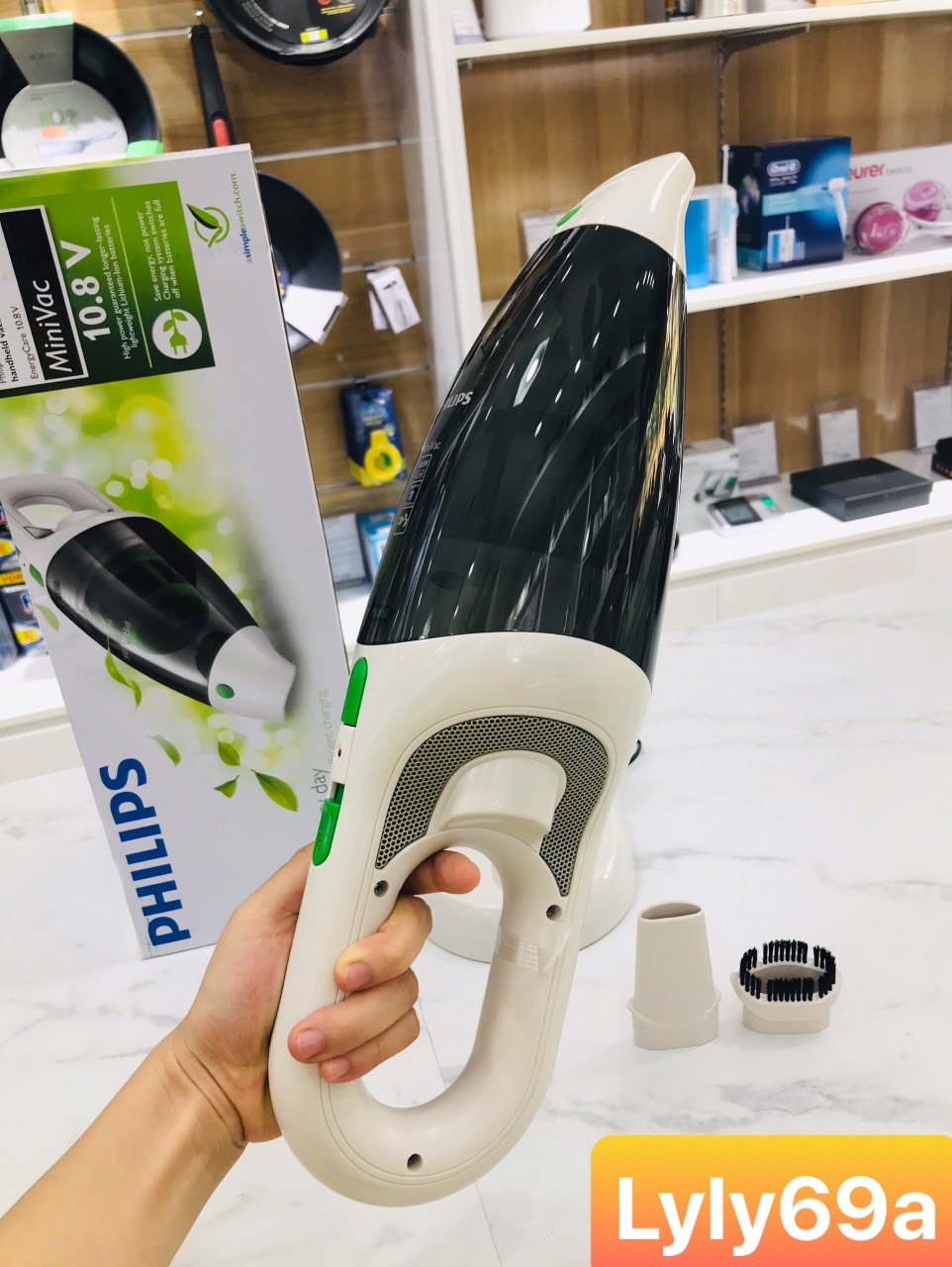 Máy Hút Bụi Cầm Tay Philips FC6148/01[ Nhập khẩu Đức]