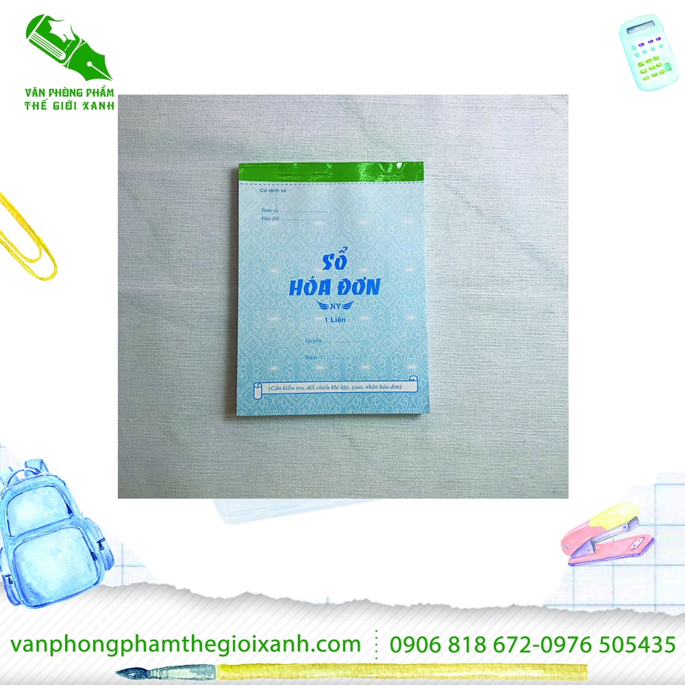 Hoá đơn 1 liên fo 100 tờ