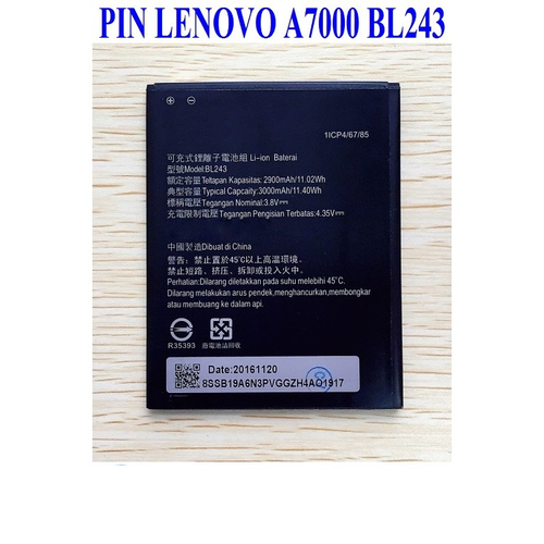 Pin Lenovo A7000 / A7000 Plus BL243