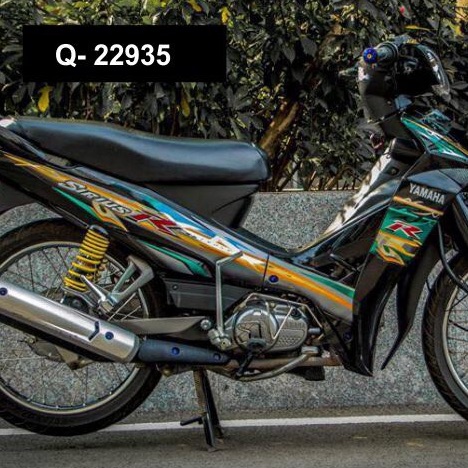 Tem rời Sirius R xanh đen chất liệu Crom