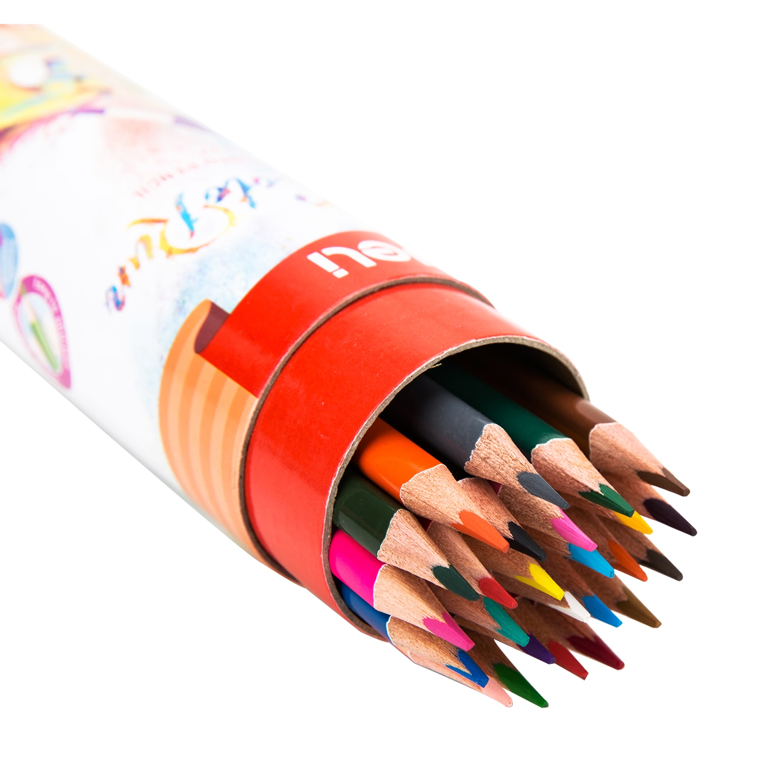 Bút chì màu DELI - 12 màu/24 màu/36 màu - EC00307/EC00327/EC00337