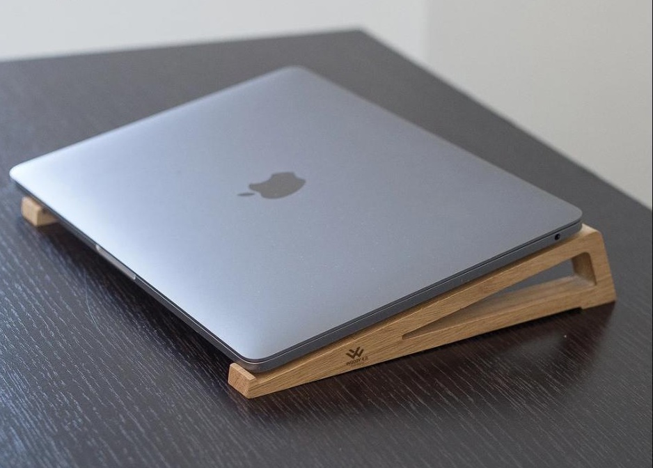 Chân Đế Gỗ Kê Macbook, Laptop Sang Trọng, Tinh Tế