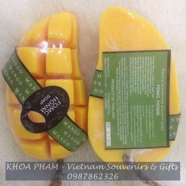 Xà phòng thơm hình trái cây Thái Lan ( 10 tặng 3)
