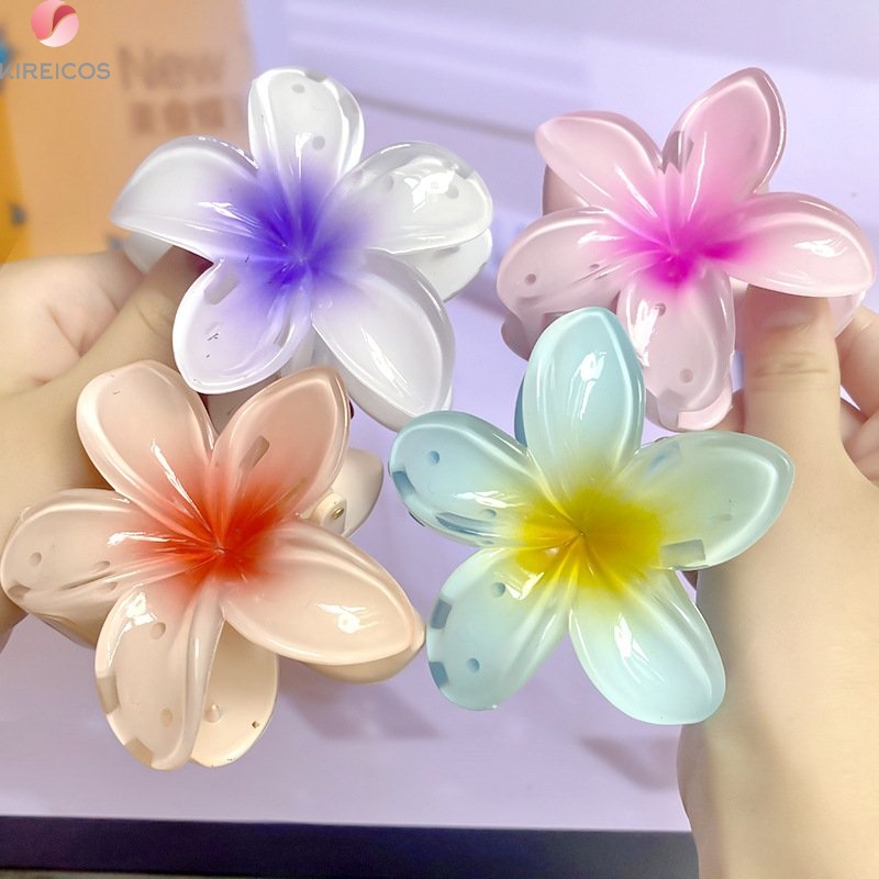 Gấp Tóc Kẹp Tóc Cào Tóc Hoa Sứ Nhiều Màu Xinh Tươi | Lazada.vn Gấp Tóc Kẹp Tóc Cào Tóc Hoa Sứ Nhiều Màu Xinh Tươi | Lazada.Vn