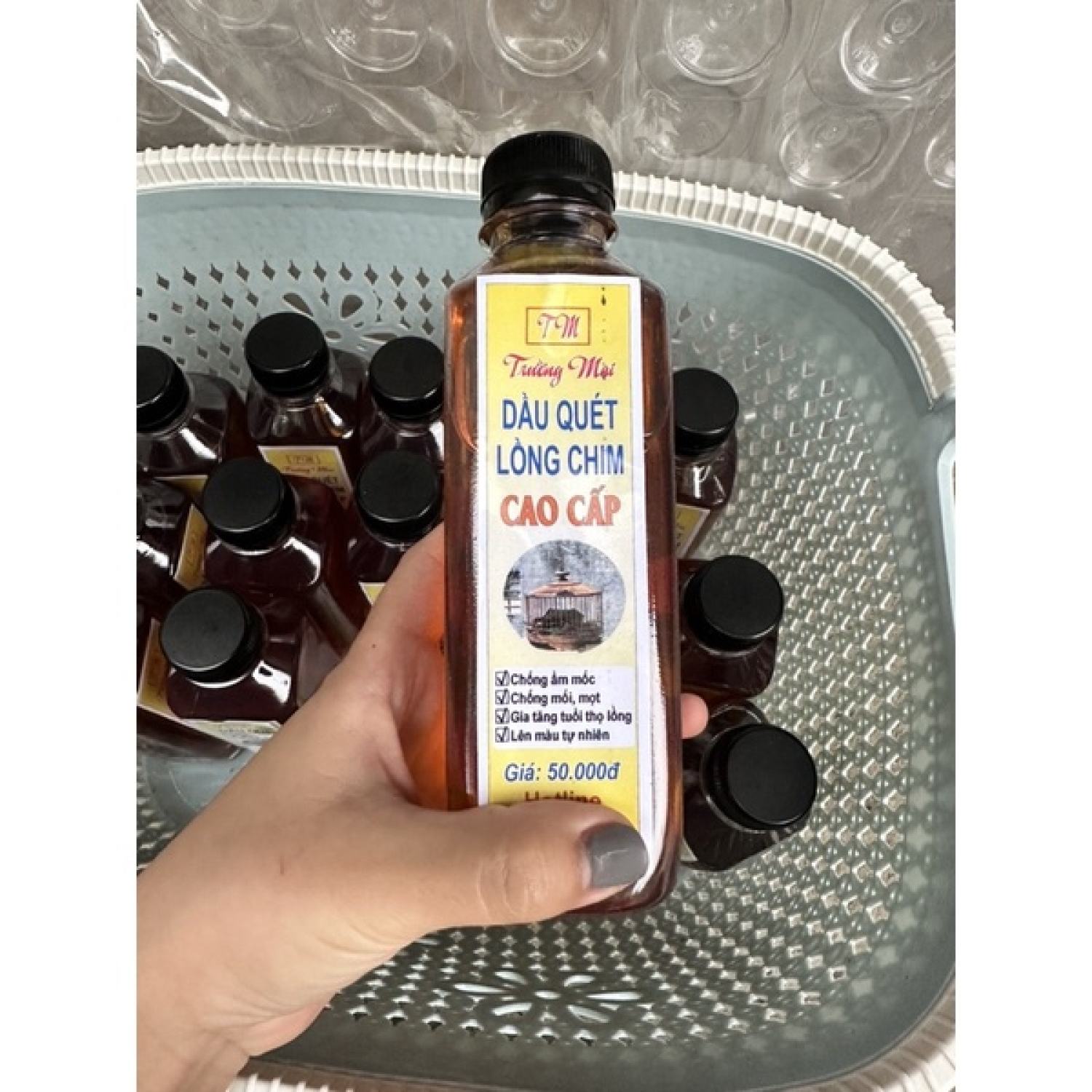 Dầu bóng cơ sở lồng chim trường mai