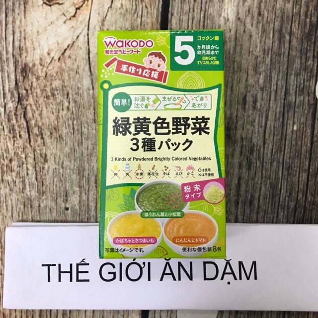 Bột ăn dặm Wakodo Nhật Bản