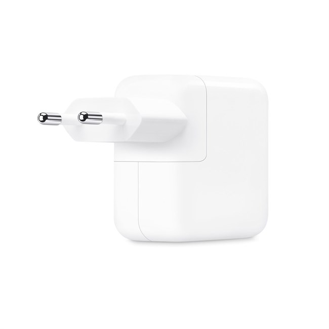 Củ Sạc Nhanh 2 Cổng USB Type-C 35W (MNWP3ZA/A) - Hàng Chính Hãng