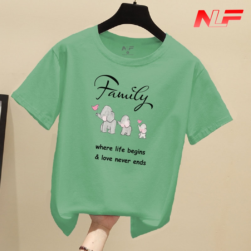 T-Shirt Family Never Ends TIA-028 - NLF