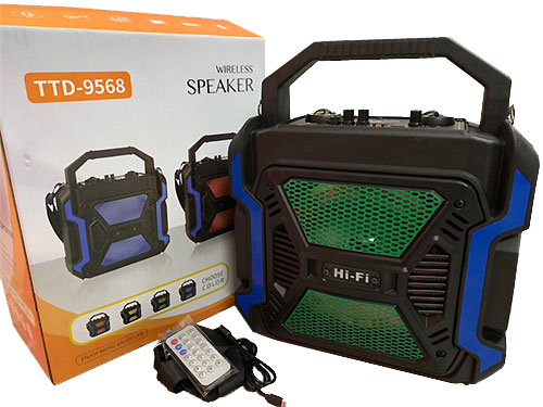 [HCM]Loa karaoke bluetooth mini TTD-9568