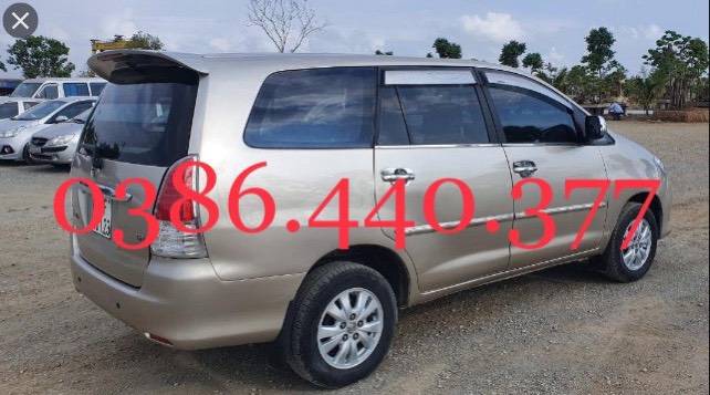 Đuôi gió Innova 05-16 (Có Đèn) OEM