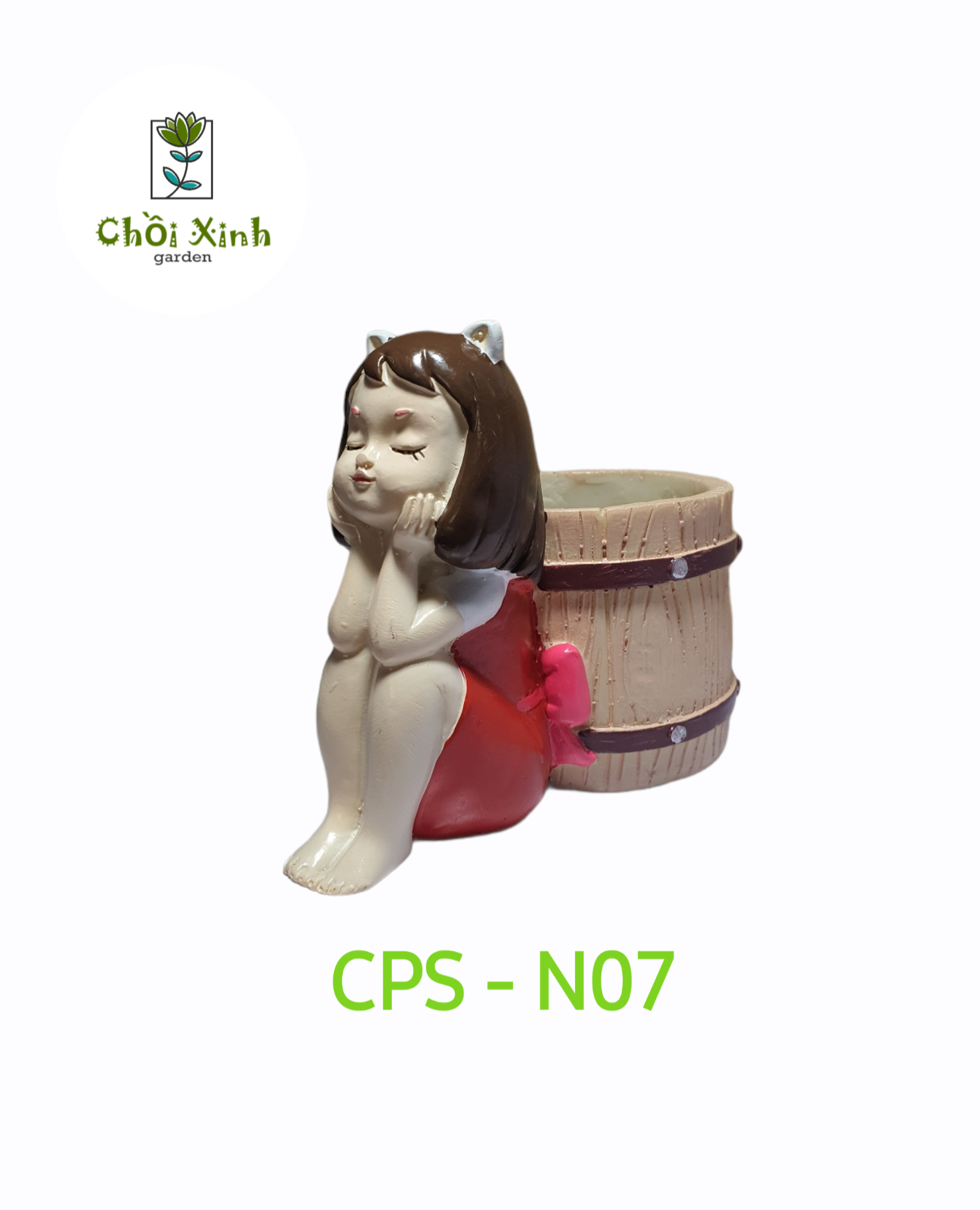 Chậu nhựa composite Hình Người