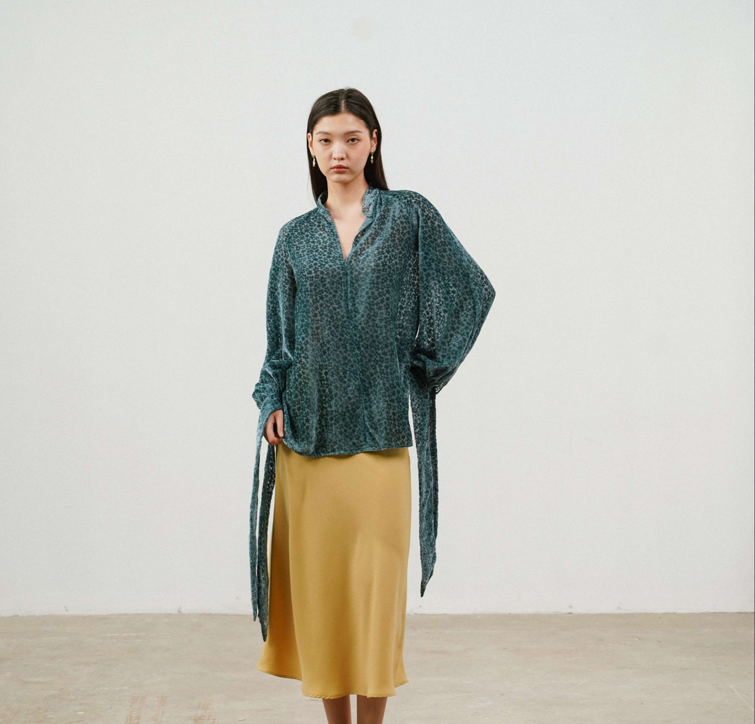 MEIRA BLOUSE - SƠMI KIỂU, SƠMI NHUNG