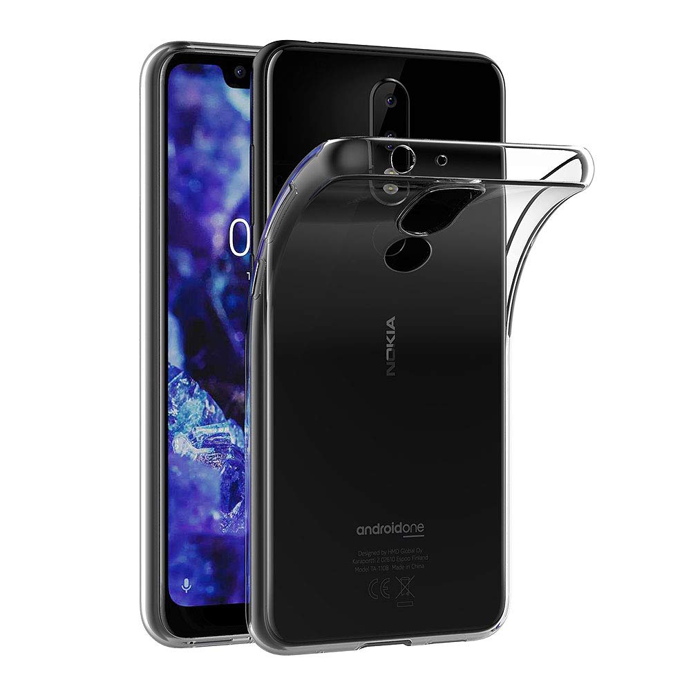 Ốp lưng Nokia X5 silicon dẻo trong suốt