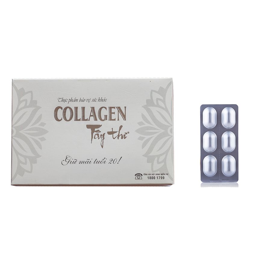 VIÊN UỐNG TRẮNG HỒNG TÂY THI (Hộp 20 vỉ x 6 viên hoàn cứng)