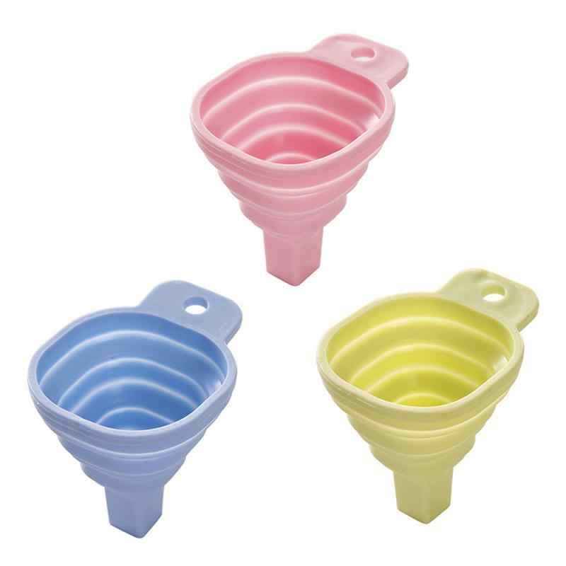 Phễu Gấp Gọn silicon - Dụng Cụ Chiêt Chất Lỏng