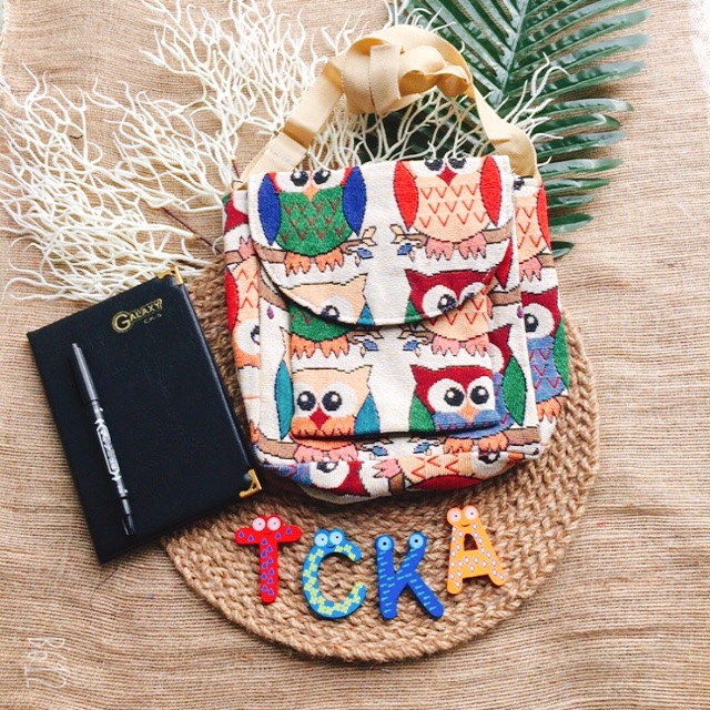Túi Thổ Cẩm Đeo Chéo